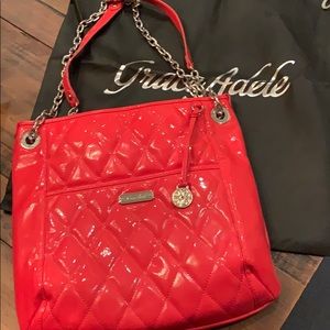 New cherry red Grace Adele bag